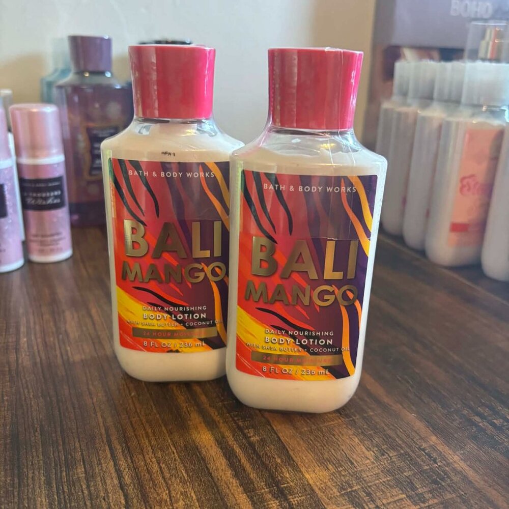 Bath & Body works Bali Mango body lotion 2 pack